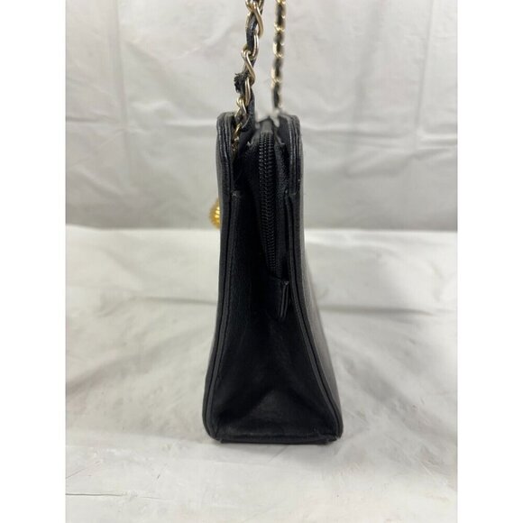 Bruno Lorelli Black Shoulder Purse with wallet - Picture 5 of 15